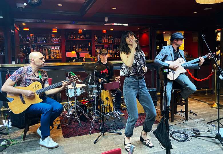 The GAB Trio Upstairs at Ronnie Scott's - Photo by Tom Spargo