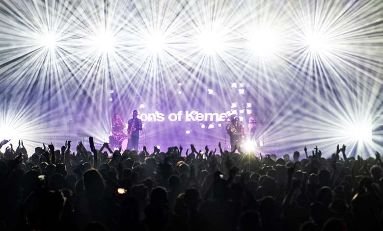 Sons of Kemet blast off at Cross the Tracks photo by Garry Jones