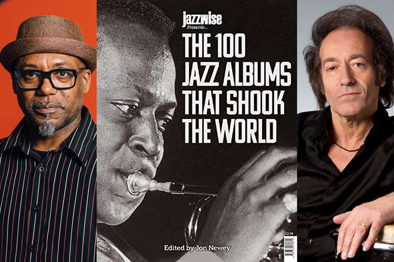L-R: Orphy Robinson, The 100 Albums... and Jon Newey