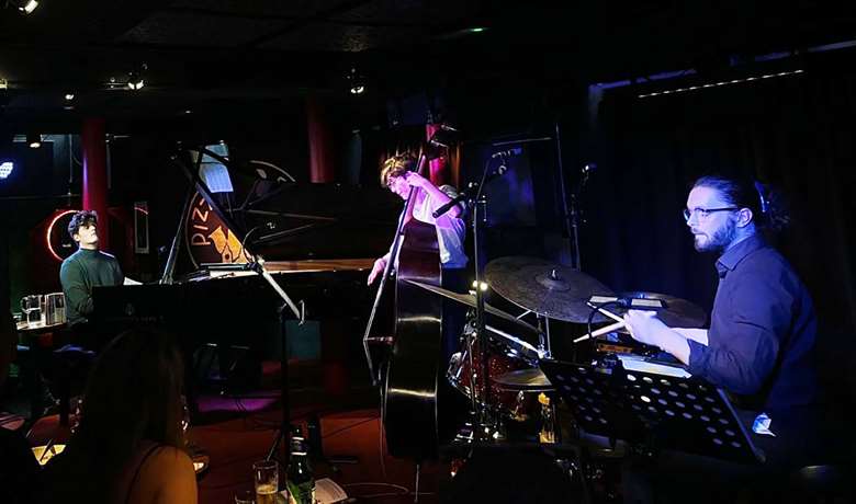 A gripping trio - Photo by Tom Spargo