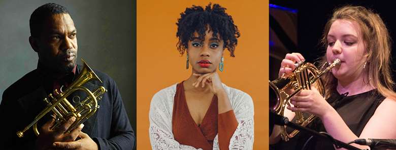 Awards Nominees L-R: Byron Wallen, Cherise Adams-Burnett and Alexandra Ridout