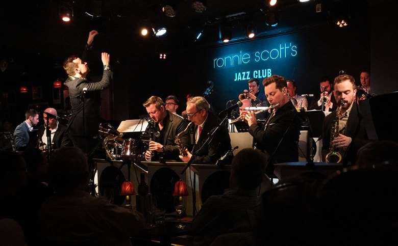 Tom Smith Big Band at Ronnie Scott’s – Photo by Robert Crowley