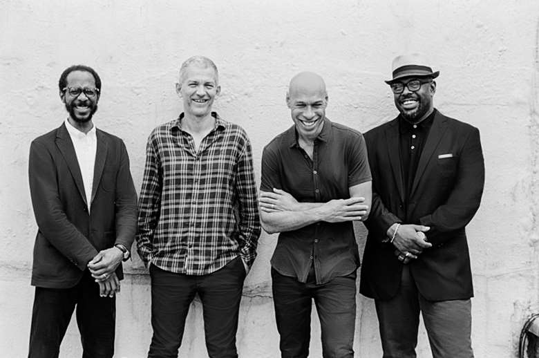 Still swinging L-R: Brian Blade, Brad Mehldau, Joshua Redman and Christian McBride