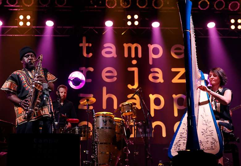 Tampere jazz takeover: HipHarp Collective - Photo by Maarit Kytöharju