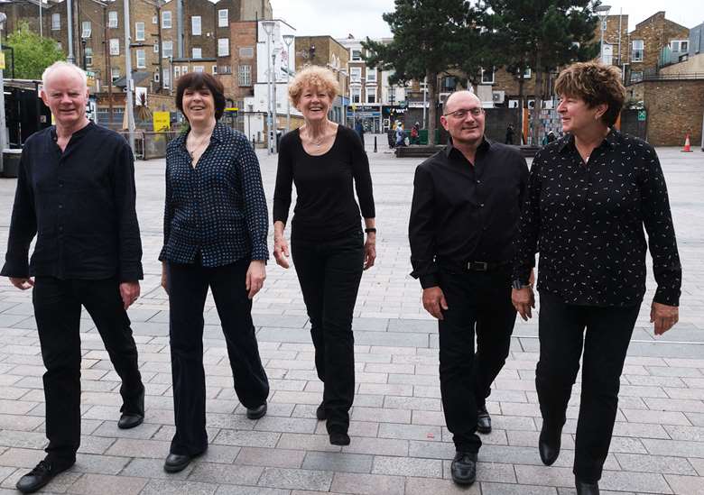 L-R: Steve Lodder, Deirdre Cartwright Alison Rayner, Buster Birch and Diane McLoughlin