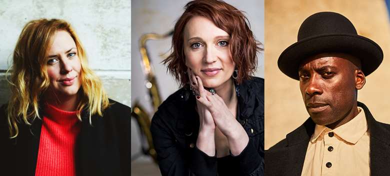 L-R: Rebecca Nash, Josephine Davies and Randolph Matthews