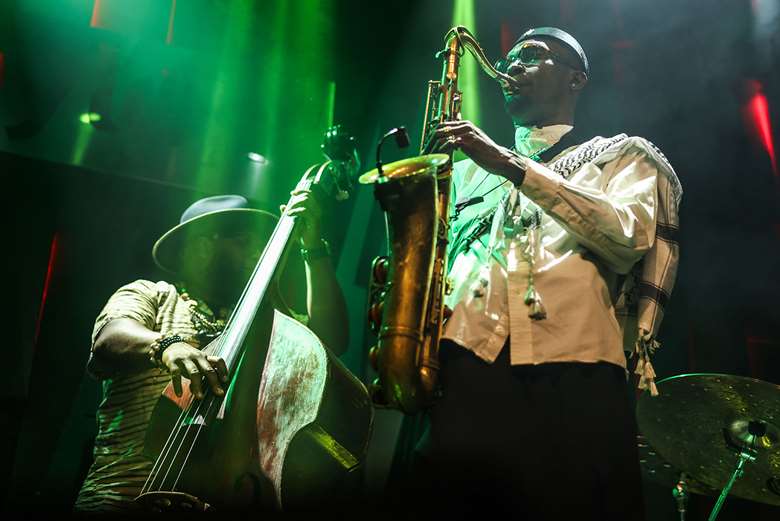 Isaiah Collier & The Chosen Few - Photo courtesy Akbank Jazz Festival