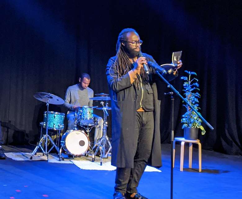 Gabriel Akamo - photo by Christine Hannigan