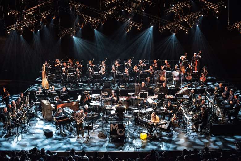 Headliners the Metropole Orkest - photo by Reinout Bos