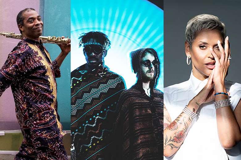 WOMAD wonders L-R: Femi Kuti, The Comet Is Coming and Mariza