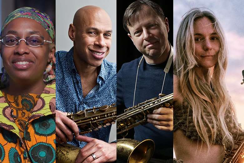Big names for North Sea 2024: L-R Cécile McLorin Salvant, Joshua Redman, Chris Potter Quartet, Laura Misch