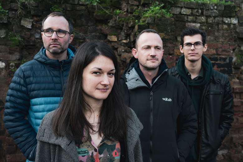 MY IRIS L-R: Chris Montague, Trish Clowes, Ross Stanley and Joel Barford - Photo by Chris Kelly