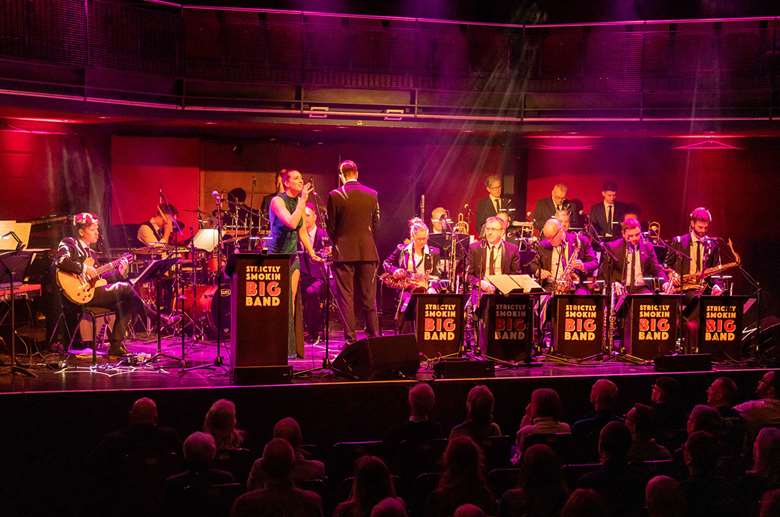 Strictly Smokin' Big Band at the Glasshouse – Photo by John Lyons
