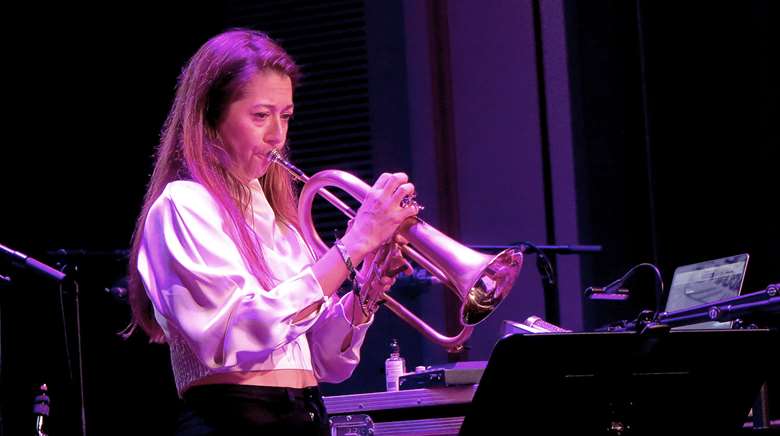 Yazz Ahmed at JPN Conference Showcase - Photo by Tony Benjamin