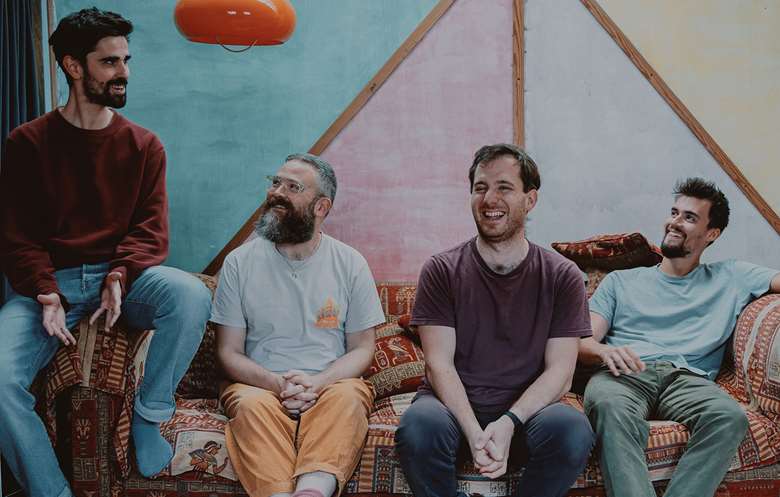 L-R: Sam Rapley, Tom Herbert, Greg Sanders and Ben Brown